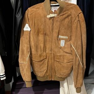 Men's Brown Suede Jacket